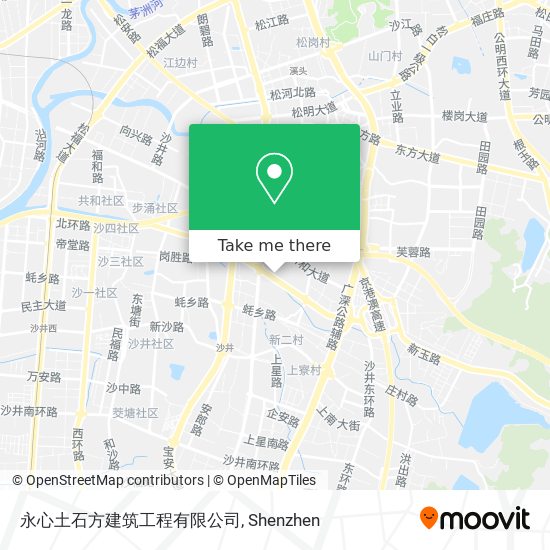 永心土石方建筑工程有限公司 map