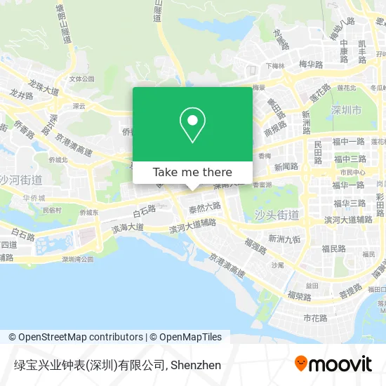 绿宝兴业钟表(深圳)有限公司 map