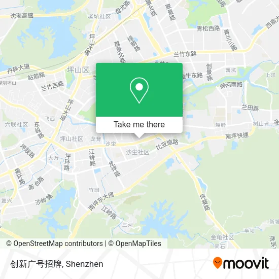 创新广号招牌 map