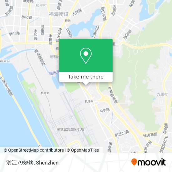 湛江79烧烤 map