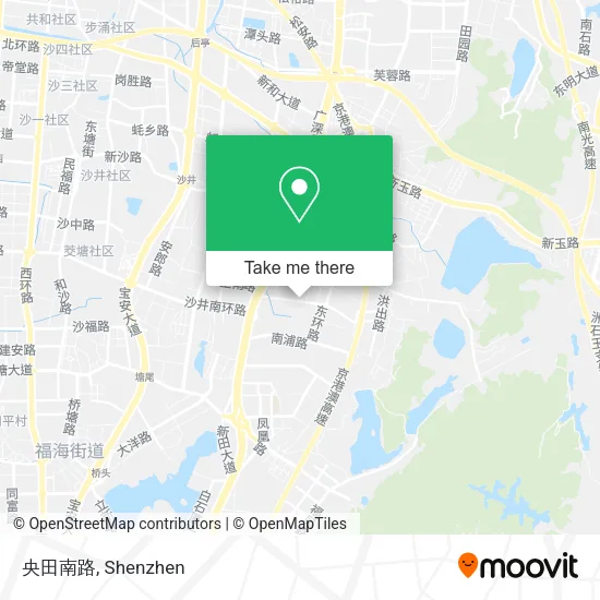 央田南路 map