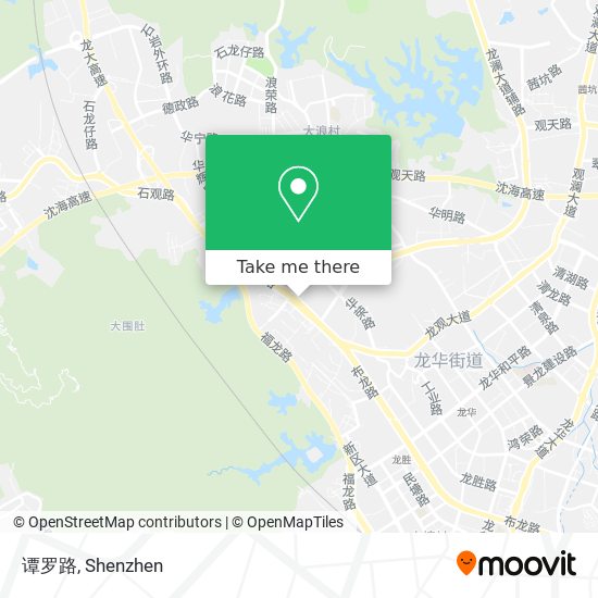 谭罗路 map
