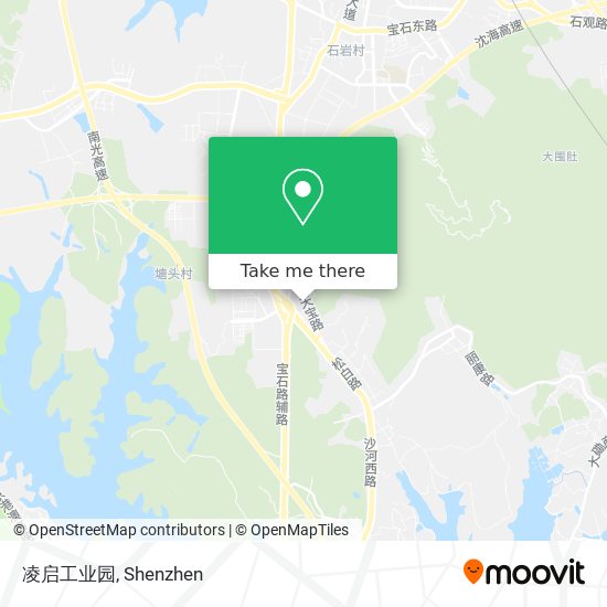 凌启工业园 map