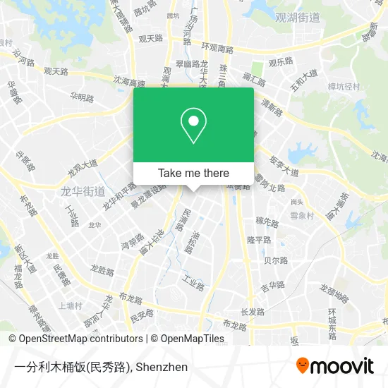 一分利木桶饭(民秀路) map