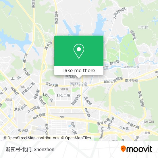 新围村-北门 map