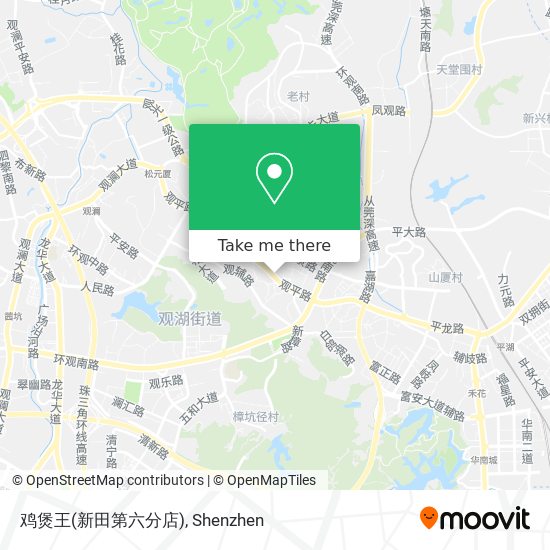 鸡煲王(新田第六分店) map