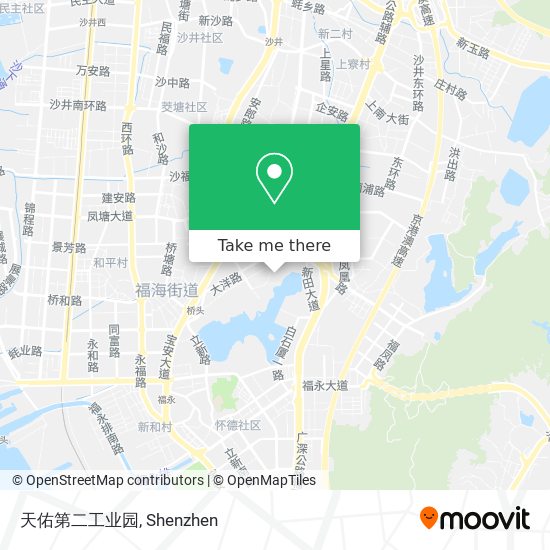 天佑第二工业园 map