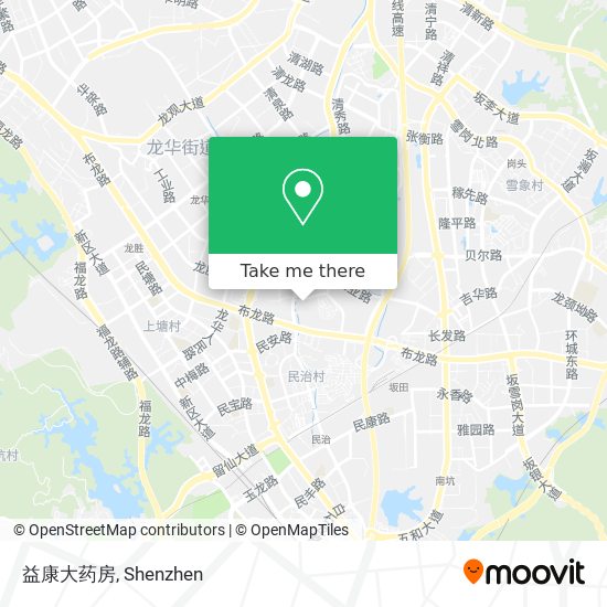 益康大药房 map