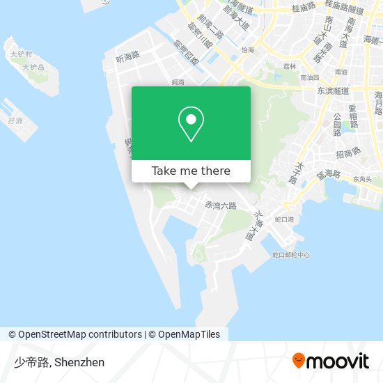 少帝路 map