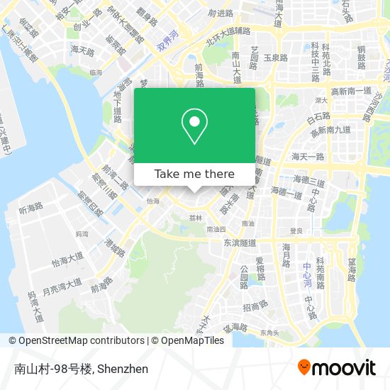 南山村-98号楼 map