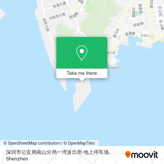 深圳市公安局南山分局一湾派出所-地上停车场 map