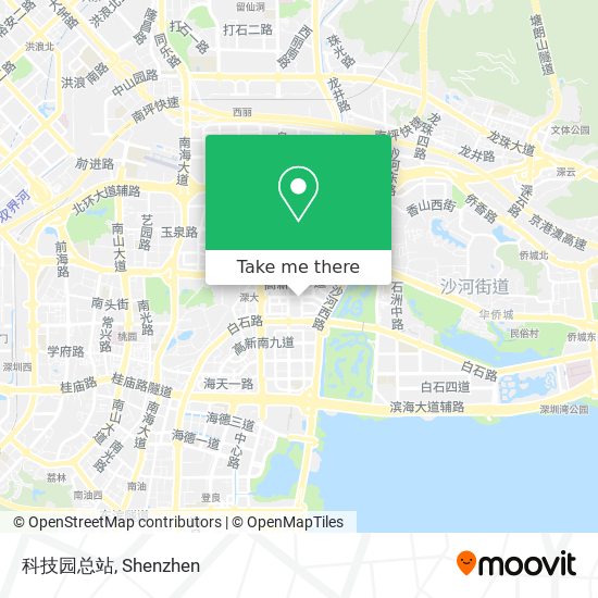 科技园总站 map