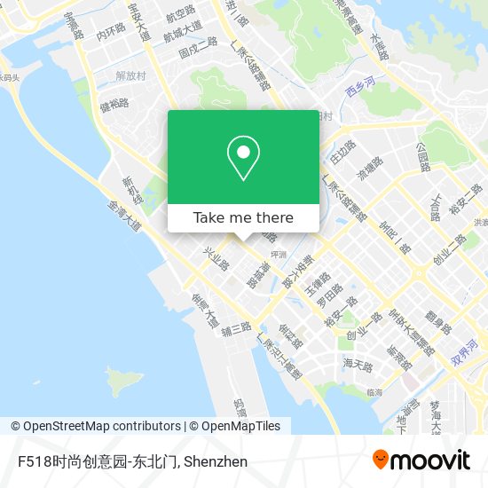 F518时尚创意园-东北门 map