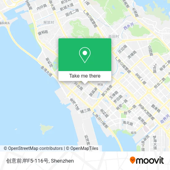 创意前岸F5-116号 map