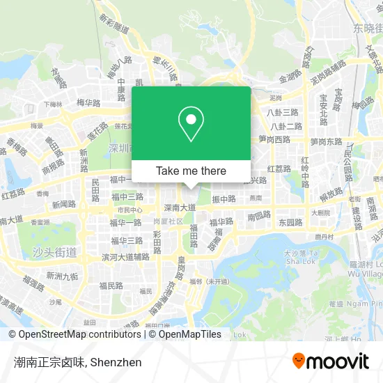 潮南正宗卤味 map