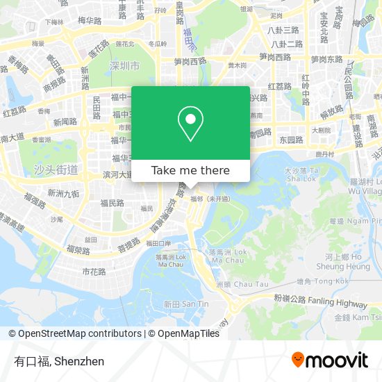 有口福 map