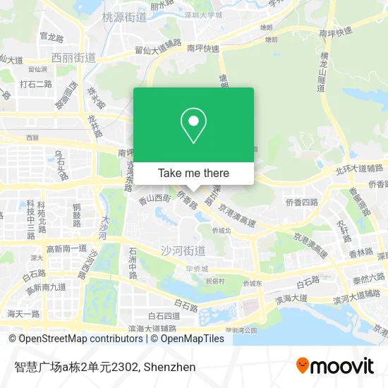 智慧广场a栋2单元2302 map