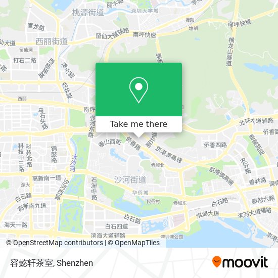 容懿轩茶室 map