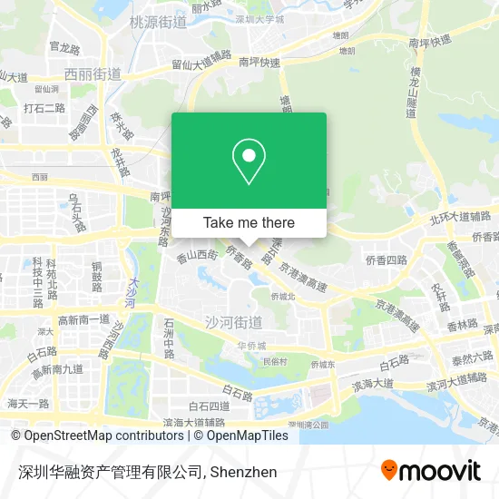 深圳华融资产管理有限公司 map