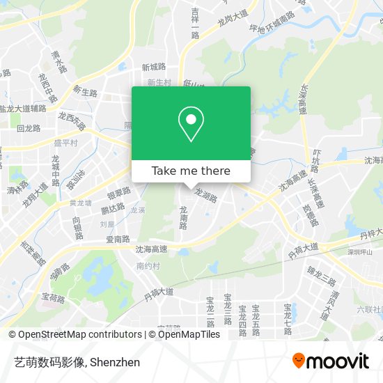 艺萌数码影像 map