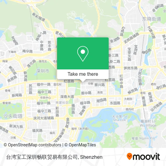 台湾宝工深圳畅联贸易有限公司 map