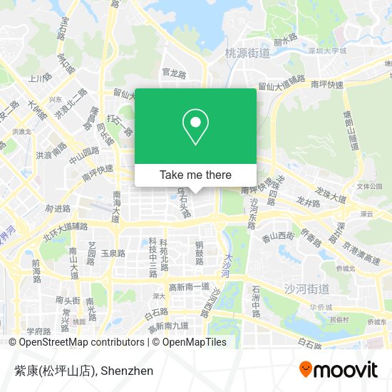 紫康(松坪山店) map