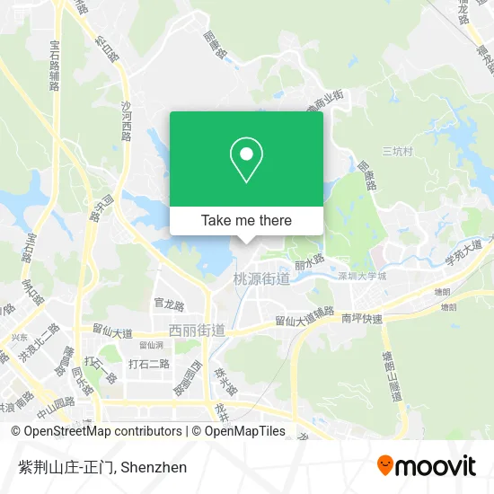 紫荆山庄-正门 map