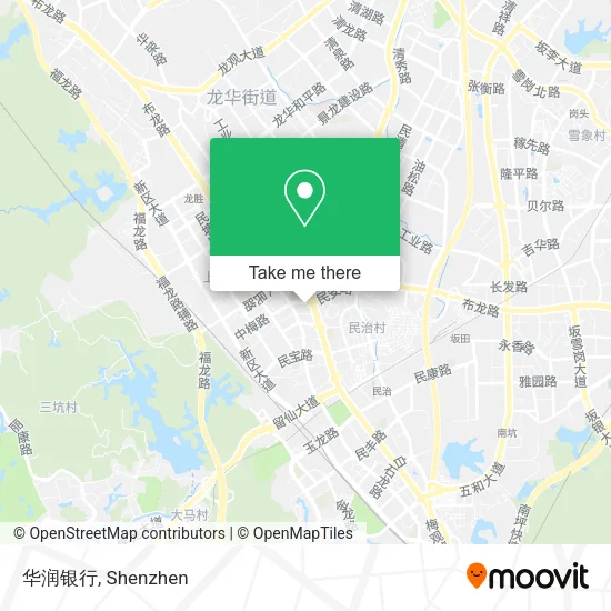 华润银行 map