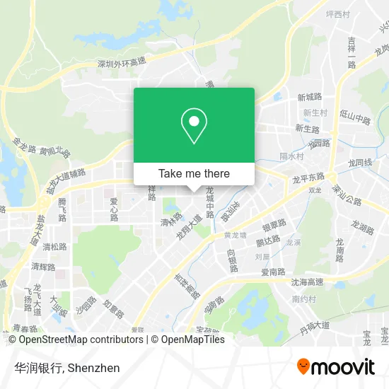 华润银行 map
