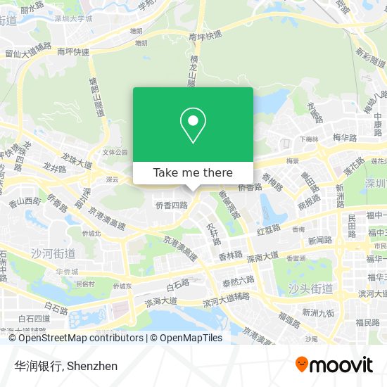 华润银行 map