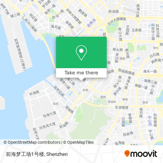 前海梦工场1号楼 map