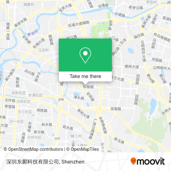 深圳东鄺科技有限公司 map