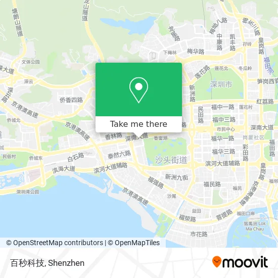 百秒科技 map