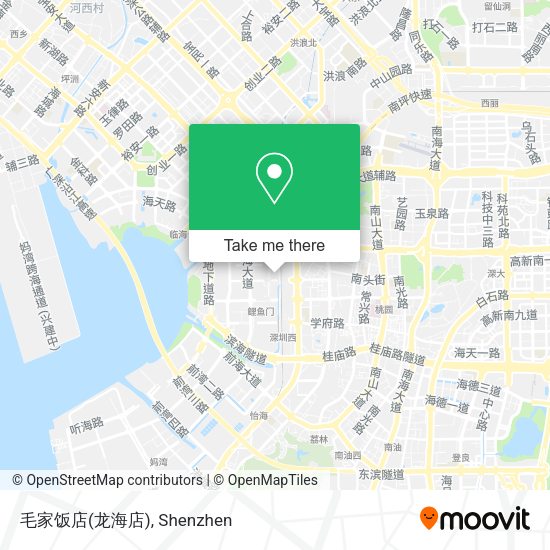 毛家饭店(龙海店) map