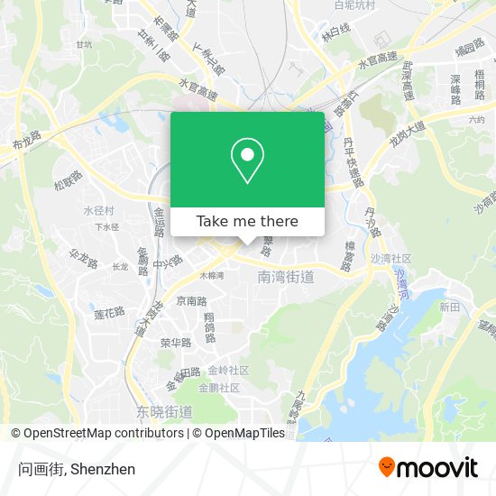 问画街 map