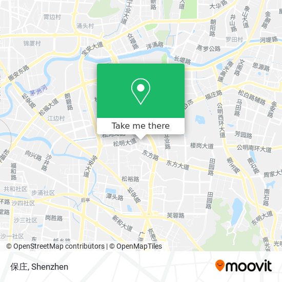 保庄 map