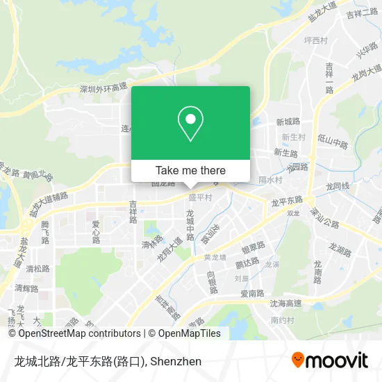 龙城北路/龙平东路(路口) map