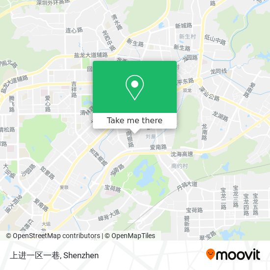 上进一区一巷 map
