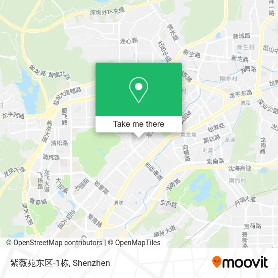 紫薇苑东区-1栋 map