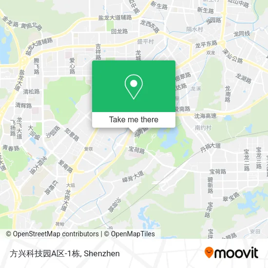 方兴科技园A区-1栋 map