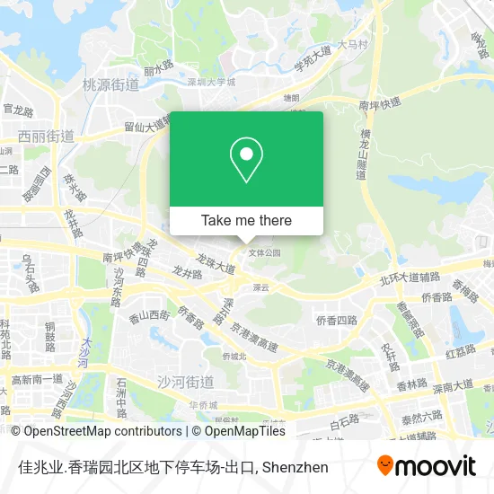 佳兆业.香瑞园北区地下停车场-出口 map