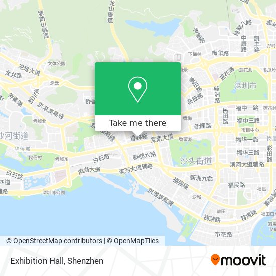 Exhibition Hall map