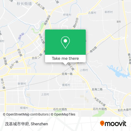 茂基城市华府 map