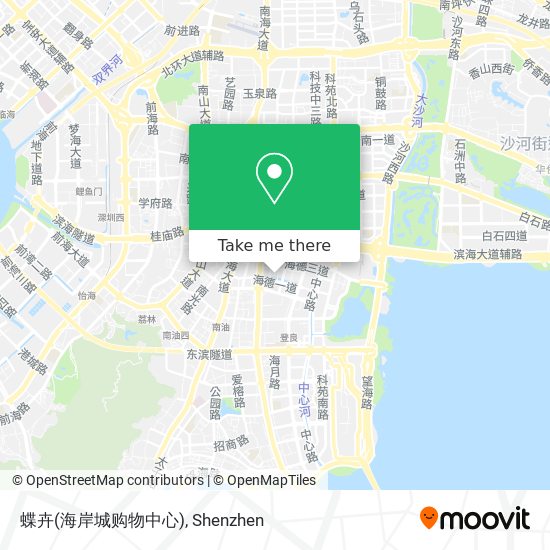 蝶卉(海岸城购物中心) map