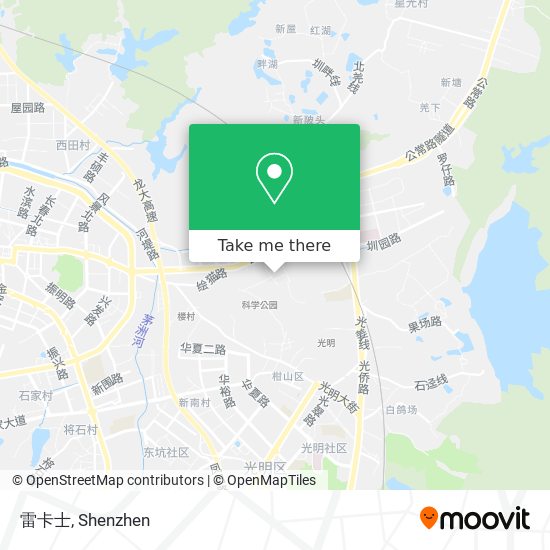 雷卡士 map