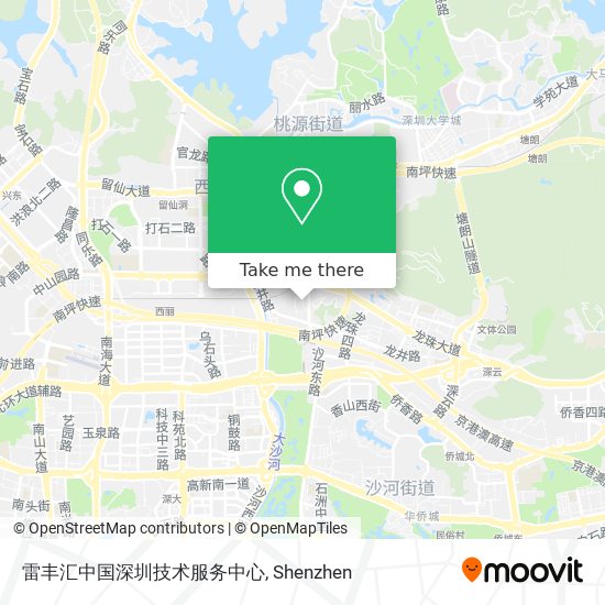 雷丰汇中国深圳技术服务中心 map