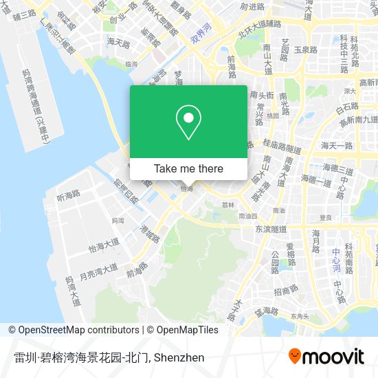 雷圳·碧榕湾海景花园-北门 map