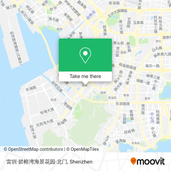 雷圳·碧榕湾海景花园-北门 map