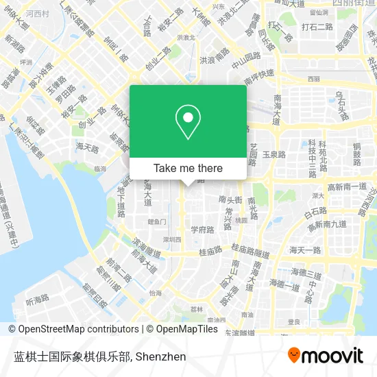 蓝棋士国际象棋俱乐部 map