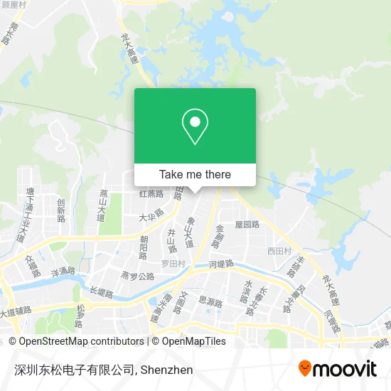 深圳东松电子有限公司 map